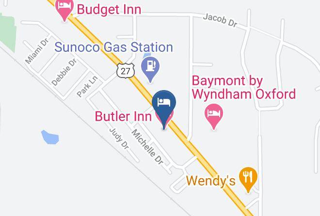 Butler - Butler Inn Maps