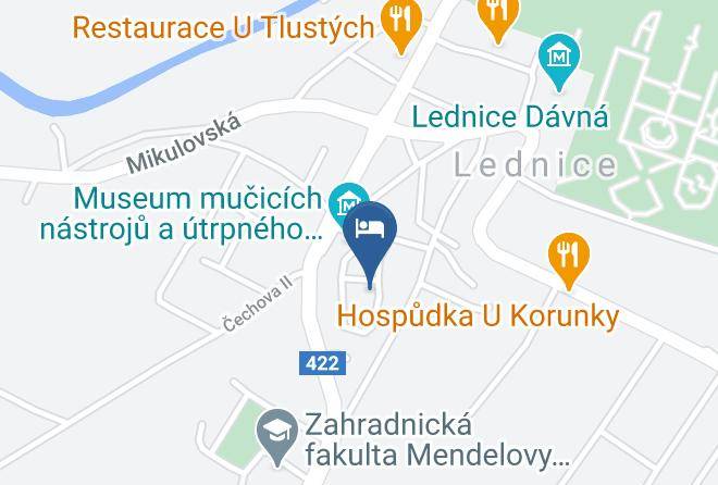 Breclav - Butler Ubytovani Maps