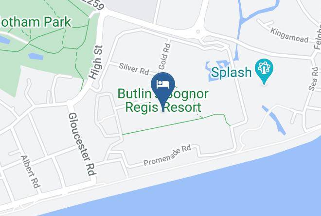 West Sussex - Butlin's Bognor Regis Resort Maps