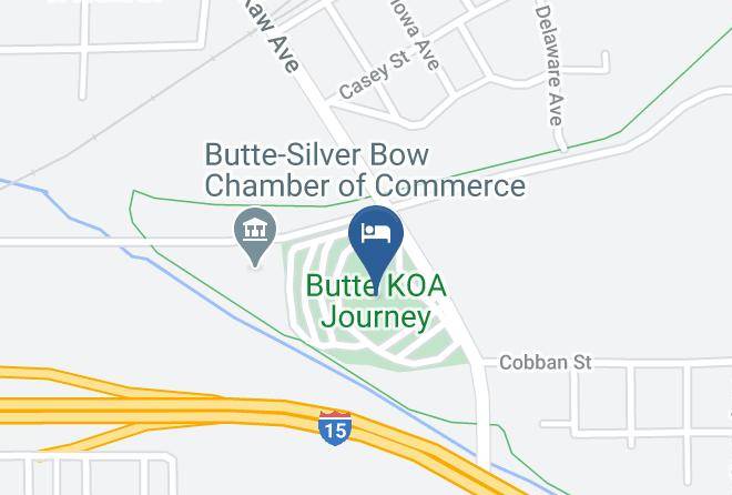 Silver Bow - Butte Koa Journey Maps