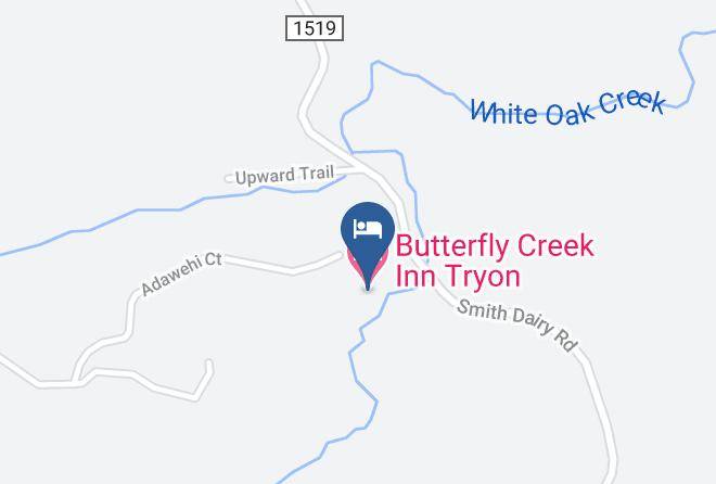 Polk - Butterfly Creek Inn Tryon Maps
