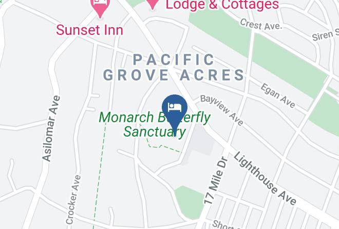 Monterey - Butterfly Grove Inn Maps