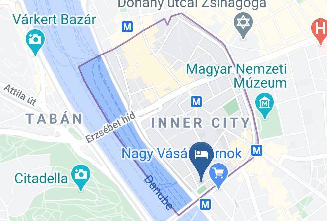 Budapest 5 Kerulet - Butterfly Home Maps