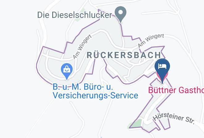 Aschaffenburg - Buttner Gasthof Maps