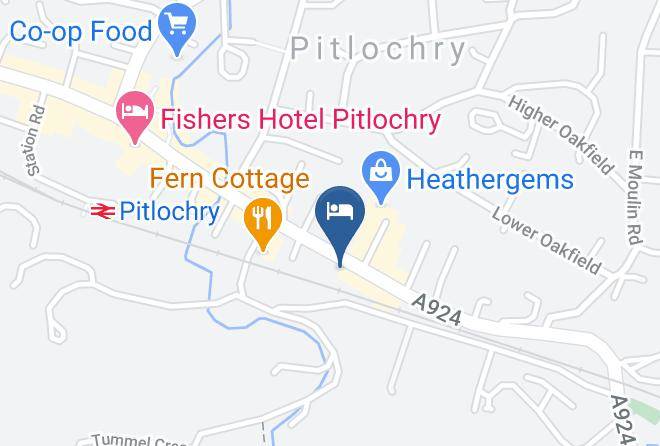 Perth And Kinross - Buttonboss Lodge Maps