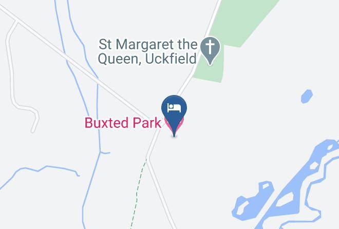 East Sussex - Buxted Park Hotel Maps