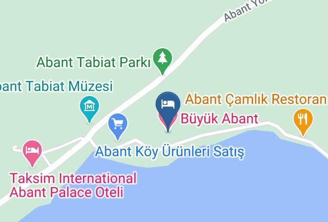 Buyuk Abant Hotel Map - Bolu - Mudurnu