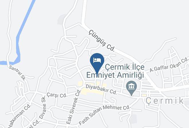 Cermik - Buyuk Akdag Otel Maps