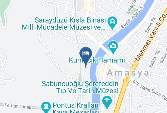 Amasya Samlar - Buyuk Amasya Oteli Maps