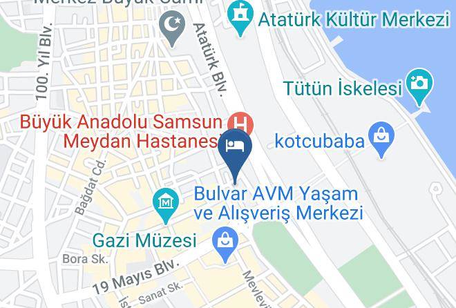 Ilkadim - Neba Royal Hotel Samsun Maps