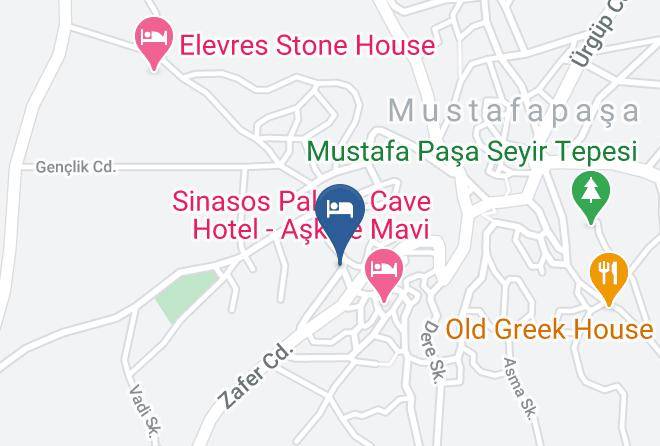 Urgup - Kapadokya Buyuk Sinasos Konagi Maps