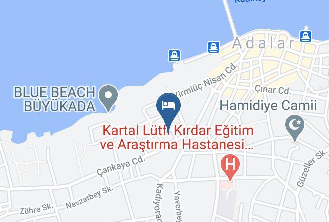 Adalar - Buyukada Cankaya Otel Maps