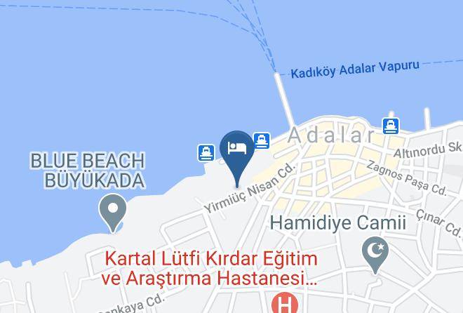 Adalar - Buyukada Comfort Otel Maps