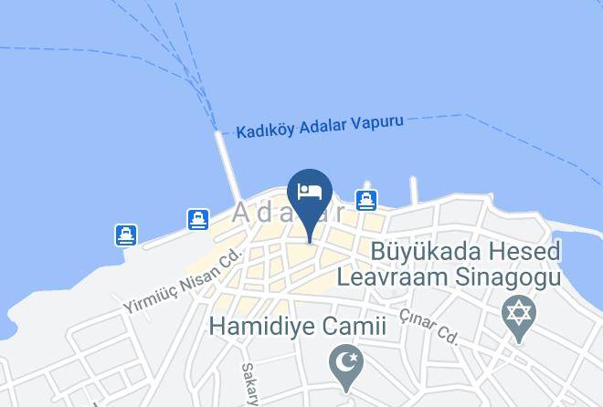 Adalar - Buyukada Cumbali Konak Maps