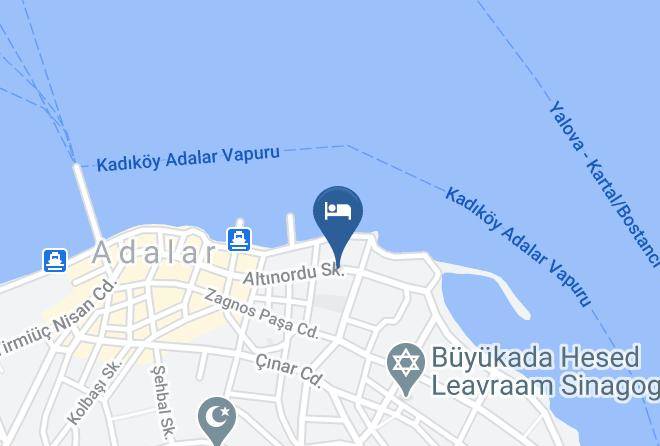 Adalar - Kumsal Butik Otel Buyukada Maps