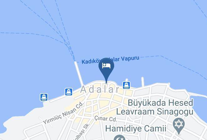 Adalar - Buyukada My Way Butik Otel Maps