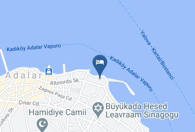 Adalar - Buyukada Port Hotel Maps
