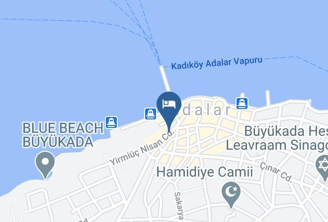 Adalar - Buyukada Royal Pansiyon Maps