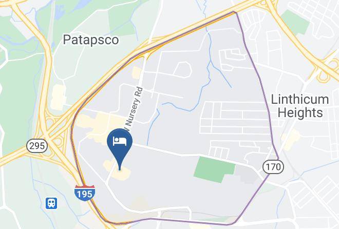 Anne Arundel - Bwi Airport Marriott Maps