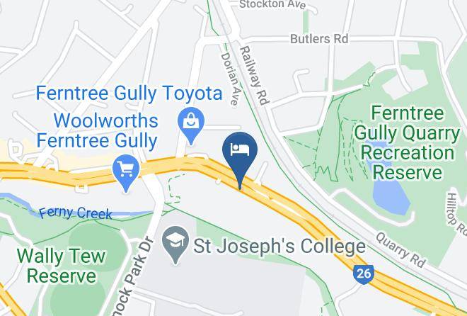 Knox - Bws Ferntree Gully Middle Drive Maps