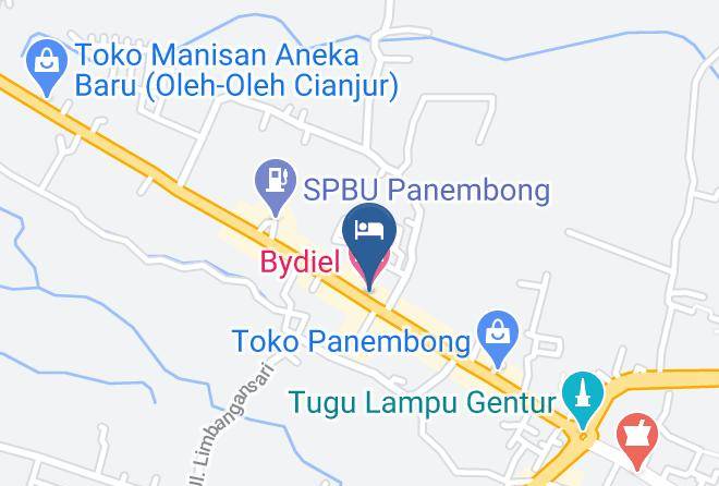 Cianjur Regency - Bydiel Hotel Maps