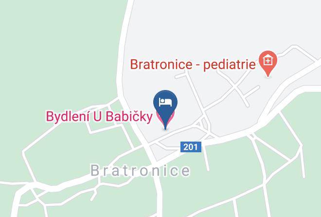 Bydleni U Babicky Map