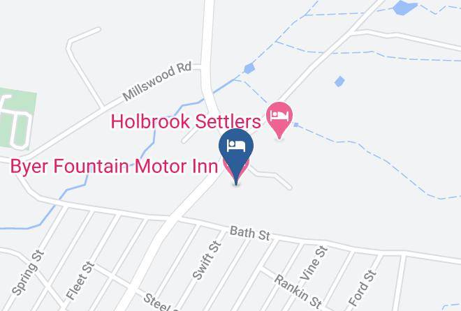 Greater Hume Shire - Byer Fountain Motor Inn Maps