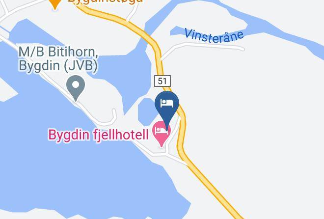Vang - Bygdin Hoyfjellshotell Maps
