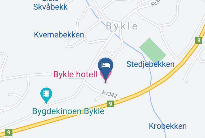 Bykle - Bykle Hotell Maps