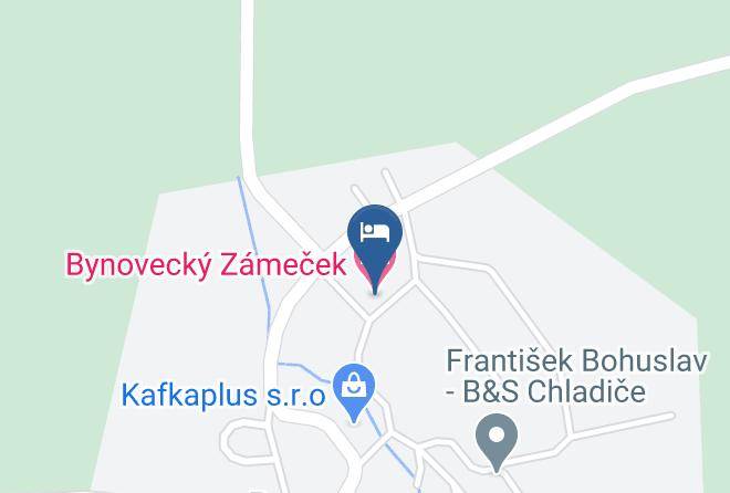 Decin - Bynovecky Zamecek Maps