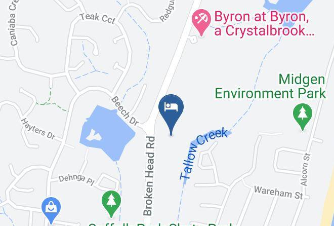 Byron - Byron Bay Between The Sea & The Trees Maps