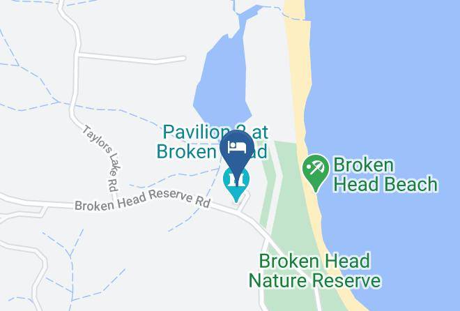 Byron - Byron Bay Luxury Accommodation Barefoot At Broken Head Maps