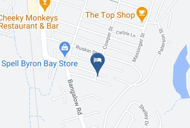 Byron Bay Luxury Holidays Alkira Map