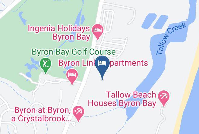 Satara Byron Bay Map