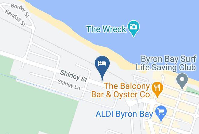 Byron - Byron Beachcomber Resort Maps