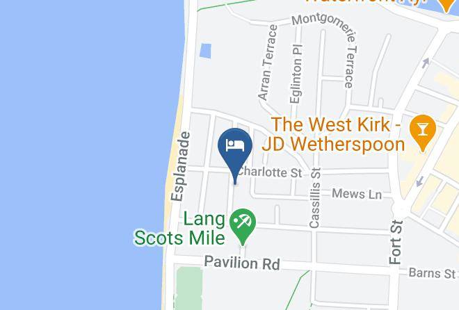 South Ayrshire - Bythesea Bed And Breakfast Maps