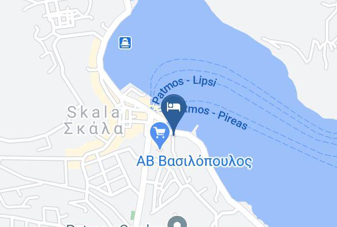 Kalymnos - Byzance Hotel Maps