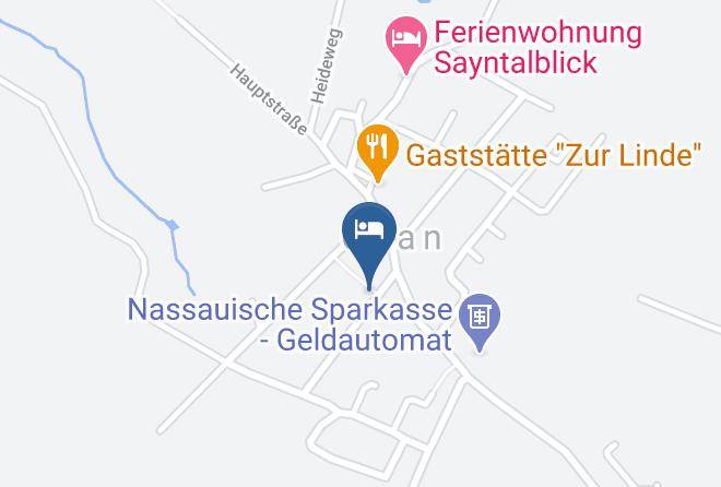 Westerwaldkreis - Caan Guest Haus Maps