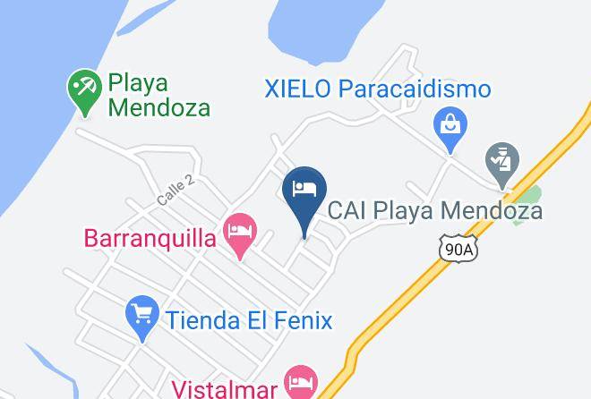 Tubara - Cabana Los Jardines Maps