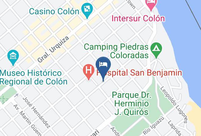 Colon - Cabaas El Sueo De Pedro Maps