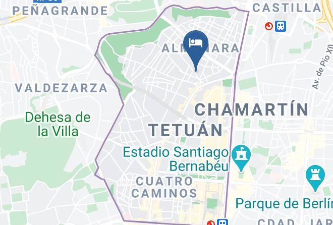 Madrid - Hotel Caballero Errante Maps