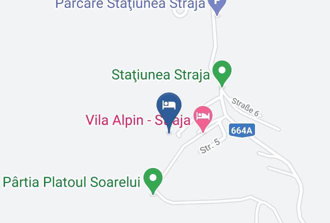Lupeni - Cabana Alena Maps