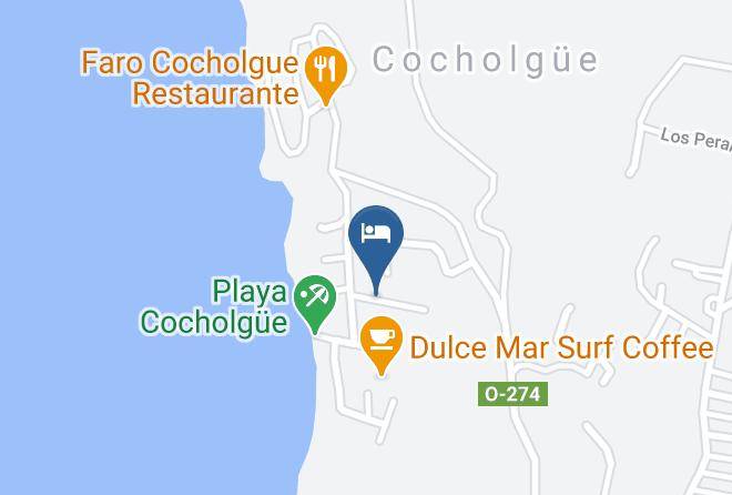 Concepcion Province - Cabana Aloha Cocholgue Maps