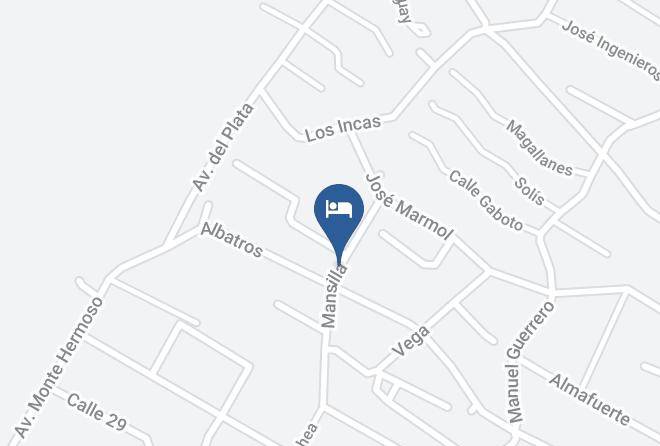 Villa Gesell - Cabana Andalasia Maps
