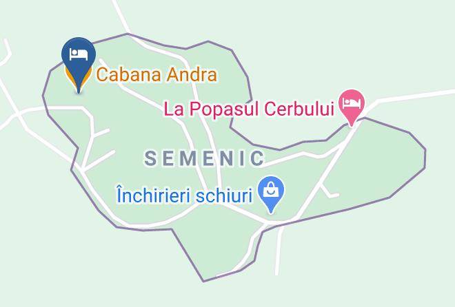 Valiug - Cabana Andra Semenic Maps
