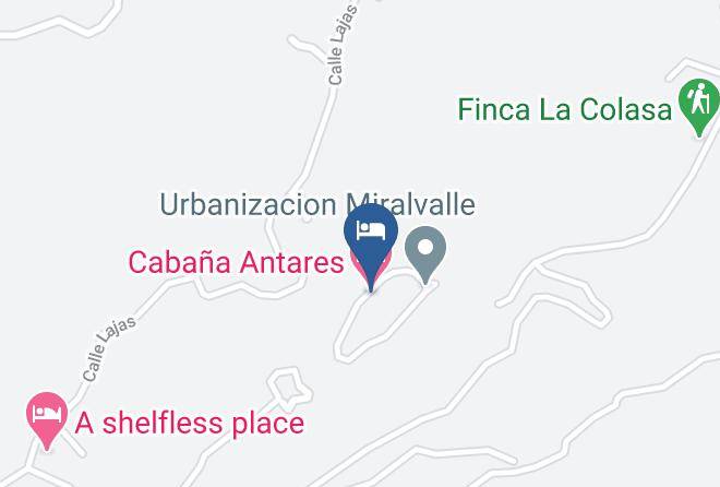 Barva - Cabana Antares Maps
