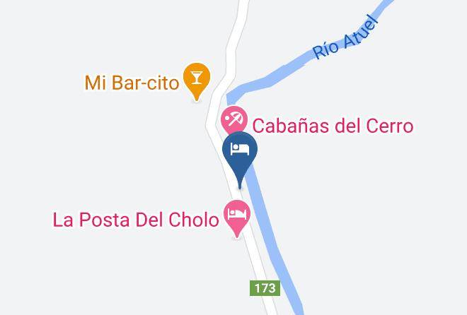 San Rafael - Cabana Atuel Maps