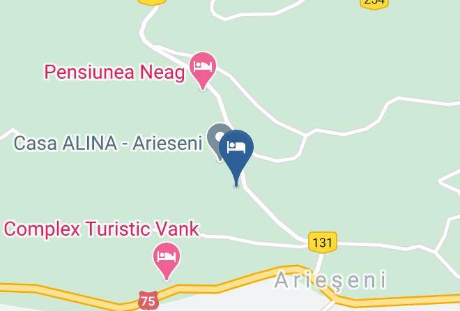 Arieeni - Cabana Aurora Maps