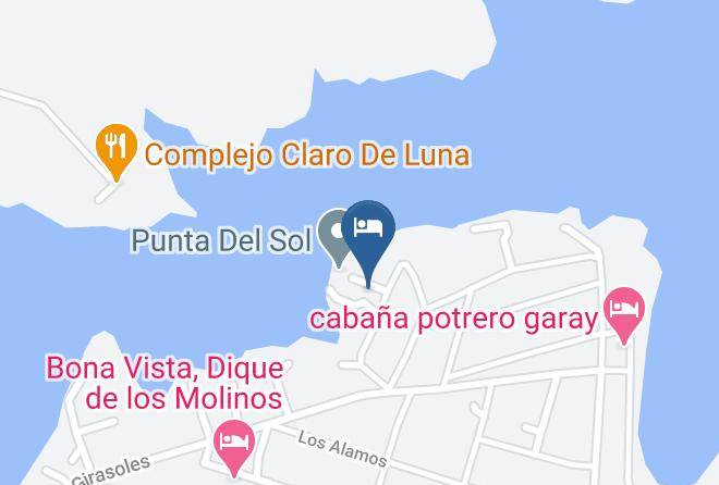 Calamuchita Department - Cabana Bahia Del Lago Los Molinos Maps