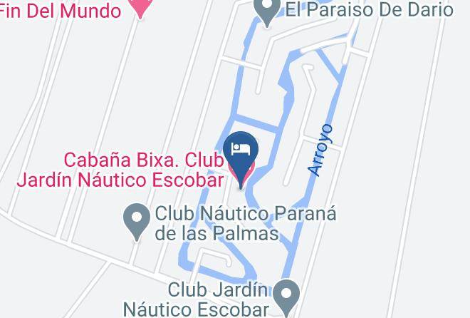 Escobar - Cabana Bixa Club Jardin Nautico Escobar Maps